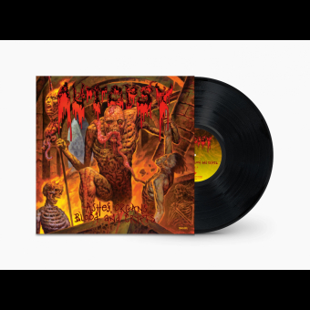 AUTOPSY Ashes Organs Blood & Crypts LP BLACK [VINYL 12"]